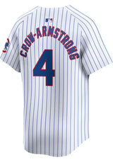 Men's Nike Chicago Cubs Pete Crow-Armstrong Home White Limited Jersey - Pro Jersey Sports
