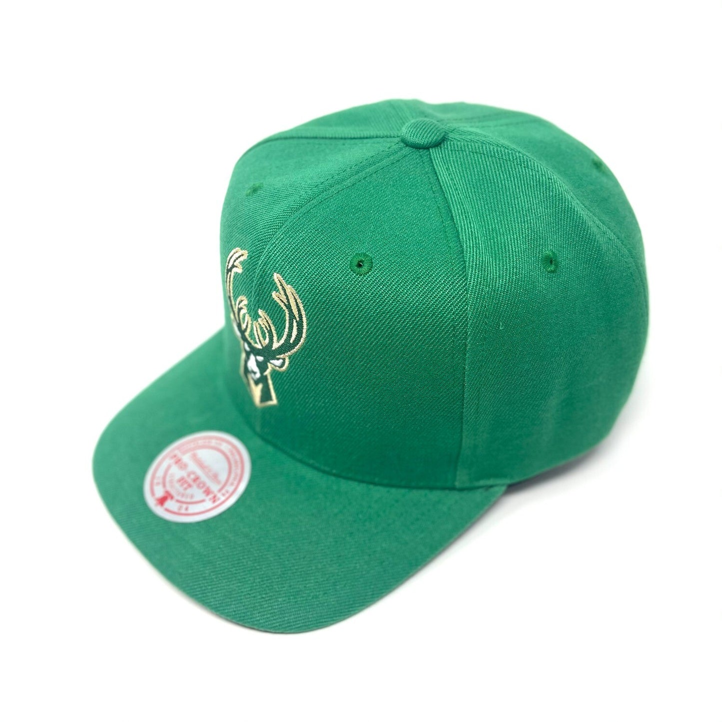 Milwaukee Bucks Pro Crown Fit Mitchell & Ness Snapback Hat