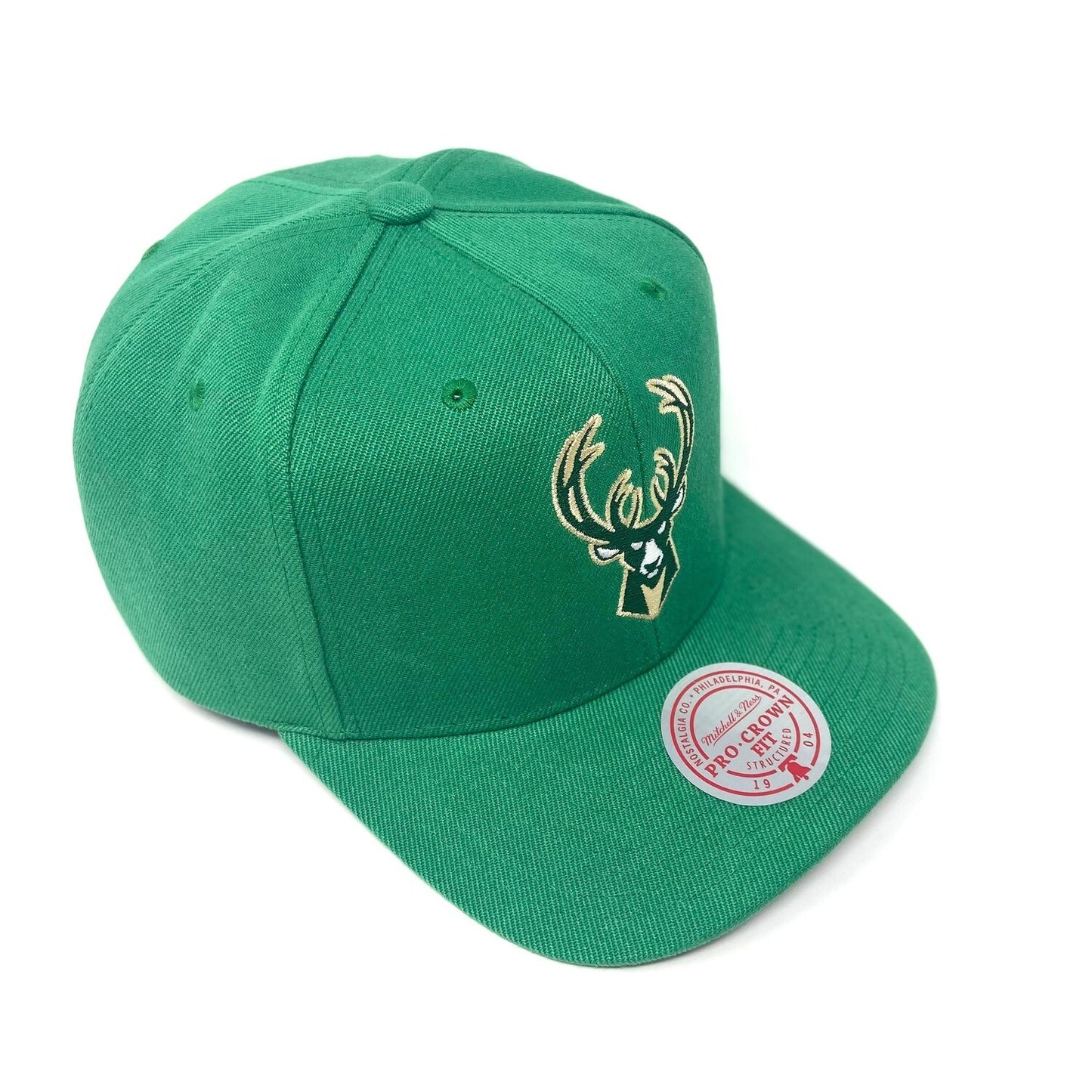 Milwaukee Bucks Pro Crown Fit Mitchell & Ness Snapback Hat
