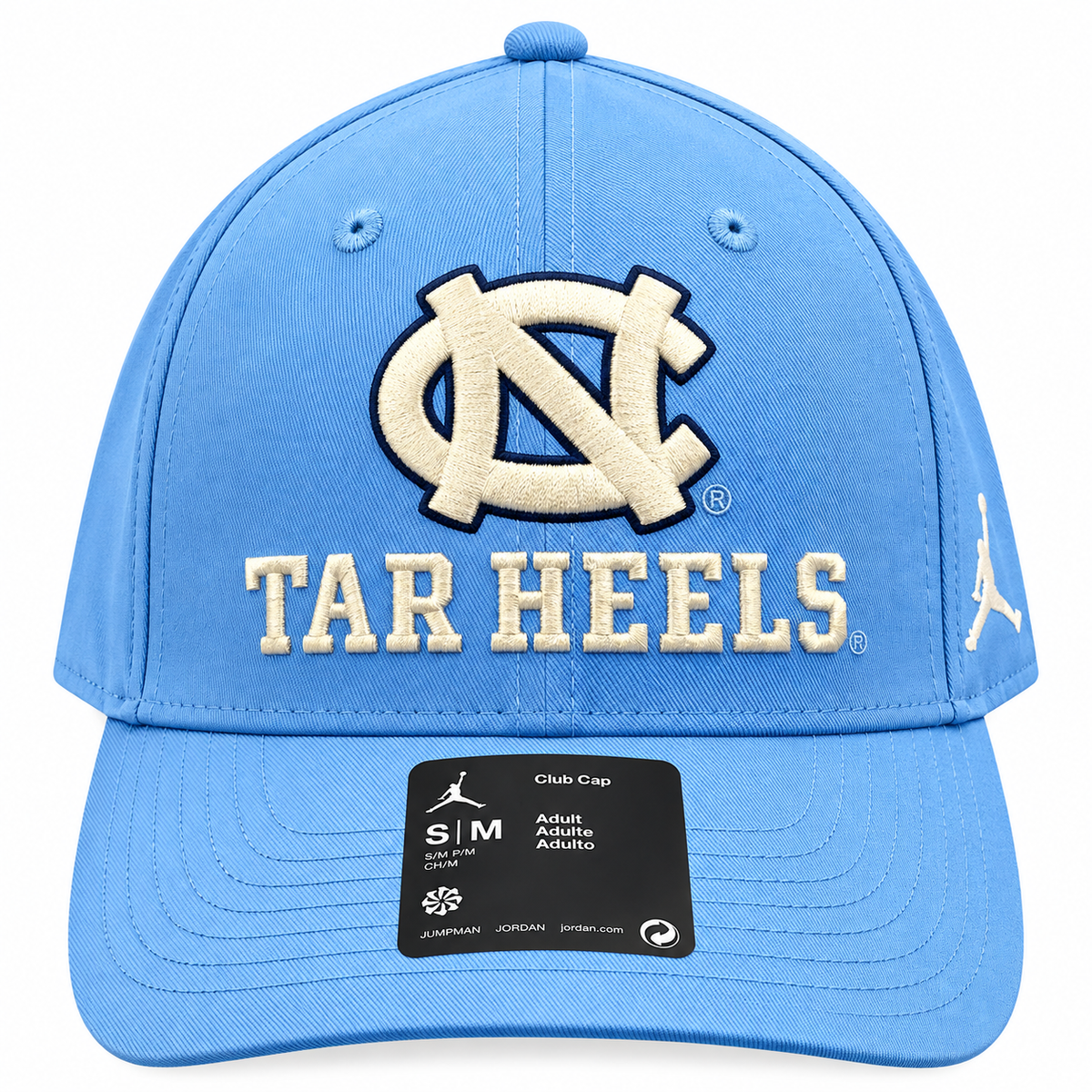 North Carolina Tar Heels Nike Jumpman Carolina Blue Adjustable Club Hat