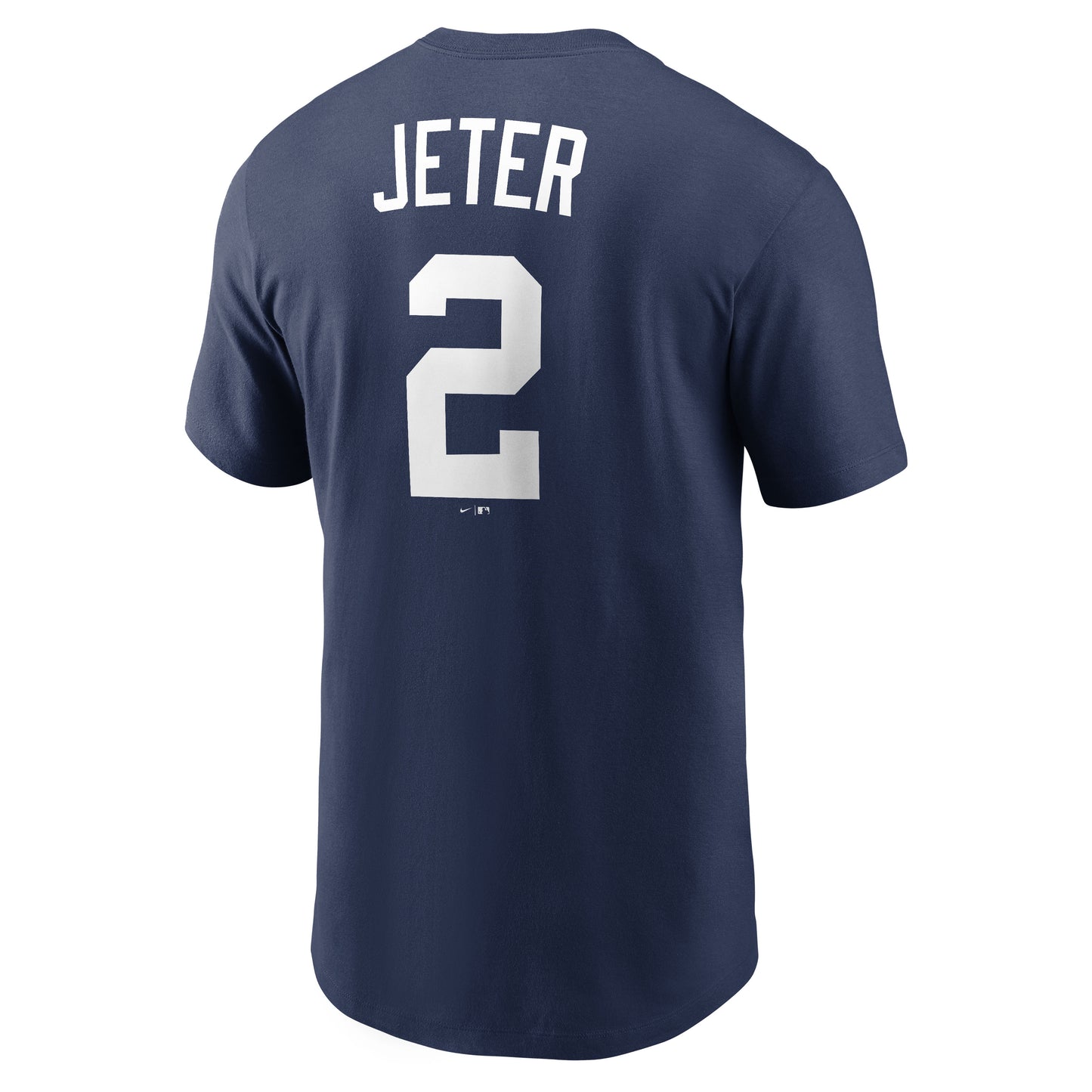 Men's Derek Jeter New York Yankees Nike Navy Name & Number T-Shirt - Pro Jersey Sports