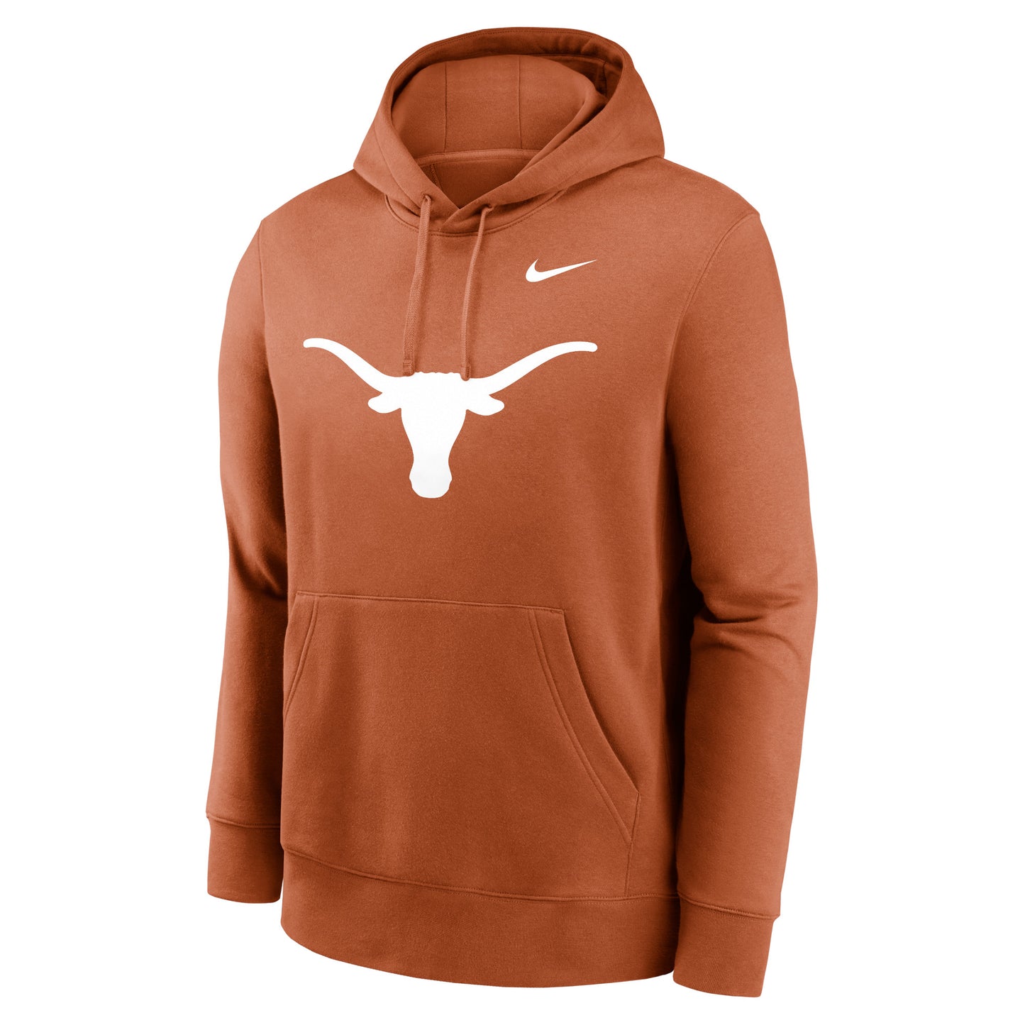 Men's Texas Longhorns Nike Burnt Orange Primary Logo Fleece Hoodie - Pro Jersey Sports