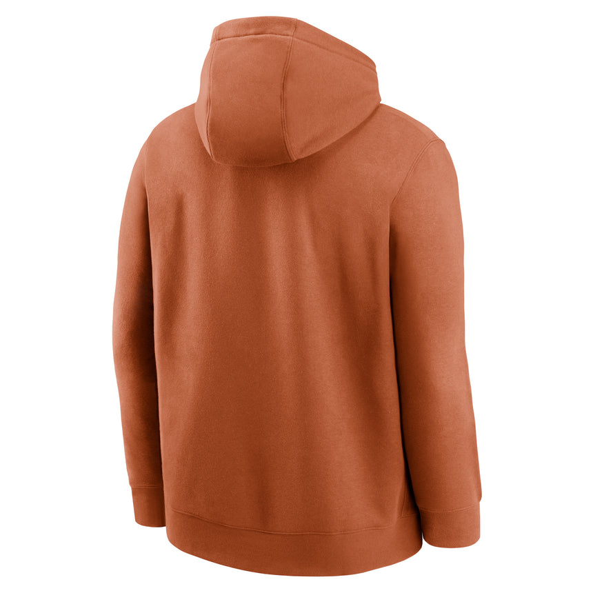 Men's Texas Longhorns Nike Burnt Orange Primary Logo Fleece Hoodie - Pro Jersey Sports