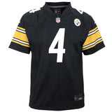 Youth DK Metcalf Pittsburgh Steelers Nike Black Game Replica Jersey - Pro Jersey Sports