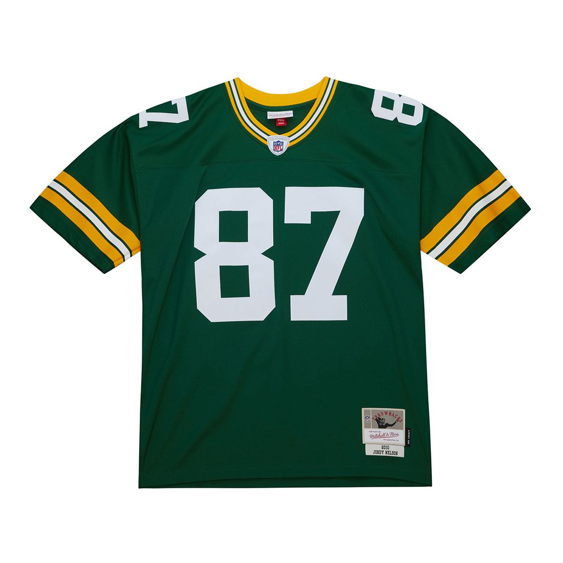 Jordy Nelson Green Bay Packers Mitchell & Ness 2010 Green Legacy Replica Jersey