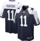Men's Nike Micah Parsons Navy Alternate Dallas Cowboys Game Jersey - Pro Jersey Sports