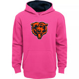 Youth Chicago Bears Prime Pink Pullover Fleece Hoodie - Pro Jersey Sports