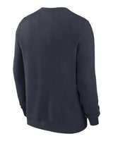 Men's Chicago Bears Nike Navy Club Logo Fleece Pullover Crew - Pro Jersey Sports