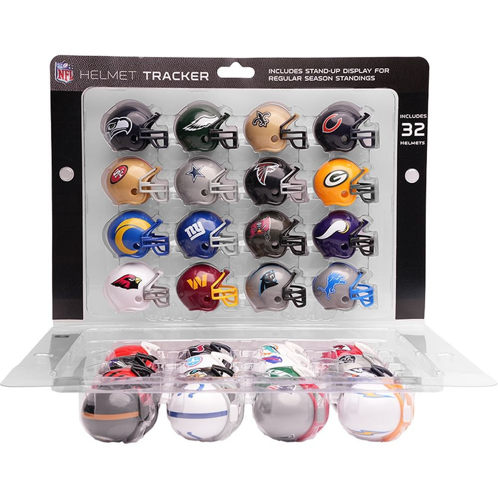 32 Piece NFL Helmet Tracker Set By Riddell