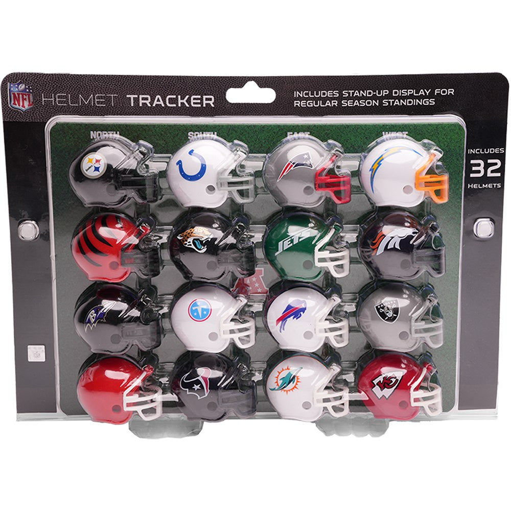 32 Piece NFL Helmet Tracker Set By Riddell