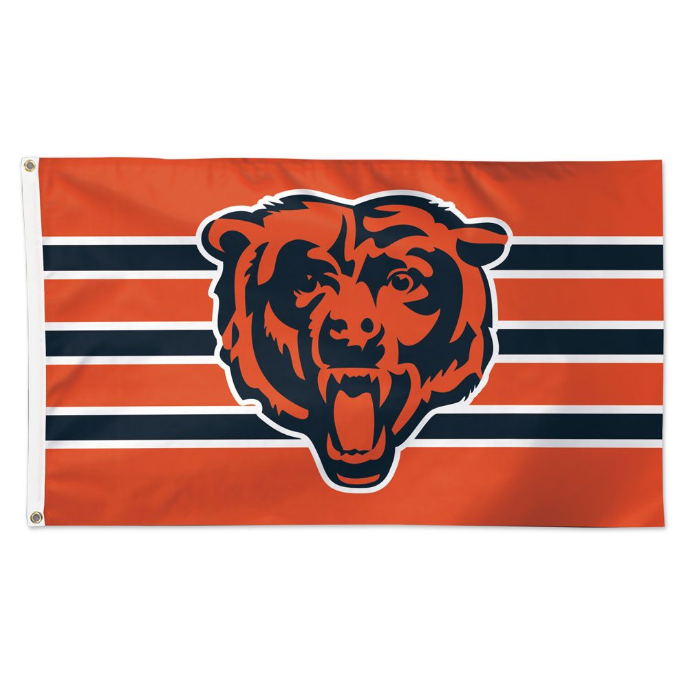 Chicago Bears 3x5 Orange Color Rush Deluxe Flag