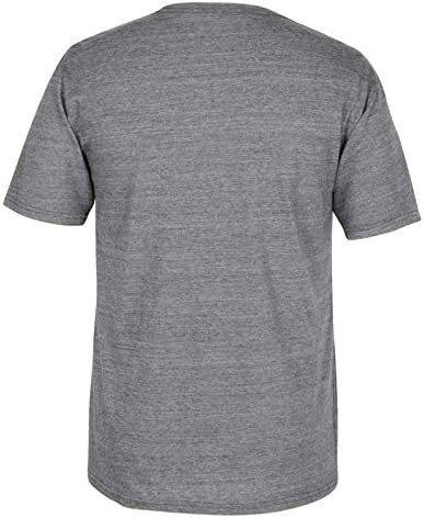 Reebok Chicago Blackhawks CCM "Retro" Distressed Premium Tri-Blend Gray T-Shirt