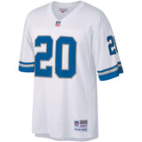 Mens Detroit Lions Barry Sanders Mitchell & Ness White Legacy Replica Jersey - Pro Jersey Sports