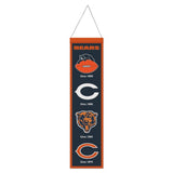 Chicago Bears 8X32 Wool Banner - Pro Jersey Sports