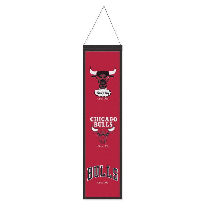 Chicago Bulls 8X32 Wool Banner