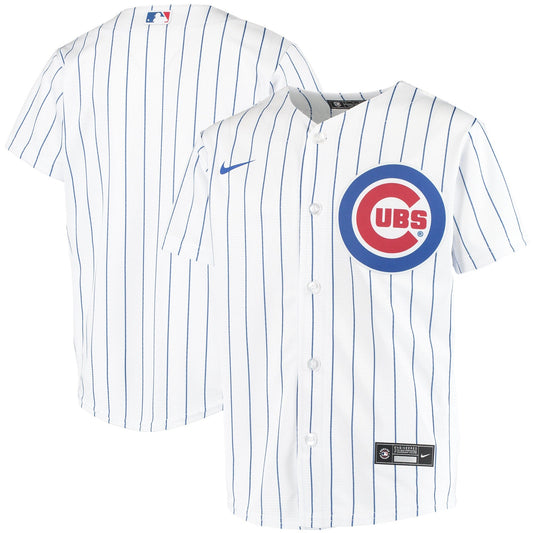 Youth Chicago Cubs Nike White Home Replica Team Jersey - Pro Jersey Sports
