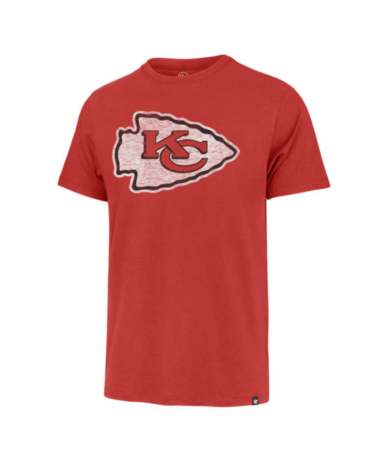 Men’s ’47 Kansas City Chiefs Rescue Red Grit Scrum Tee