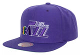 Mens NBA New Orleans Jazz Ground 2.0 Snapback Hat By Mitchell And Ness - Pro Jersey Sports
