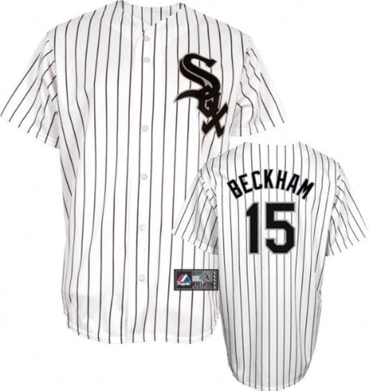 Youth Chicago White Sox Gordon Beckham Home Polyester Jersey