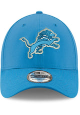 Men's Detroit Lions New Era Blue Team Classic 39THIRTY Flex Hat - Pro Jersey Sports