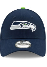 Seattle Seahawks Navy Team Classic New Era 9Forty Adjustable Hat - Pro Jersey Sports