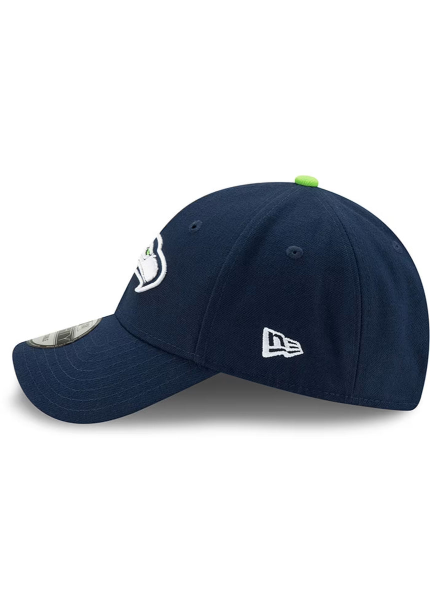 Seattle Seahawks Navy Team Classic New Era 9Forty Adjustable Hat - Pro Jersey Sports
