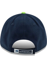 Seattle Seahawks Navy Team Classic New Era 9Forty Adjustable Hat - Pro Jersey Sports