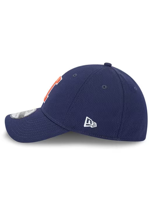 Illinois Fighting Illini Navy Blue New Era Dash Mark 39THIRTY Flex Hat
