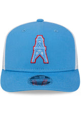Houston Oilers New Era Sky Blue 9SEVENTY Trucker Adjustable Hat - Pro Jersey Sports