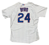 Mens Majestic Chicago Cubs Marlon Byrd Home White Authentic Jersey - Pro Jersey Sports