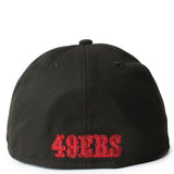 Men's San Francisco 49ers New Era Black Alternate 59FIFTY Fitted Hat - Pro Jersey Sports
