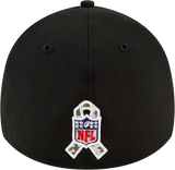 Men's Seattle Seahawks New Era Black 2021 Salute to Service 39THIRTY Flex Hat - Pro Jersey Sports