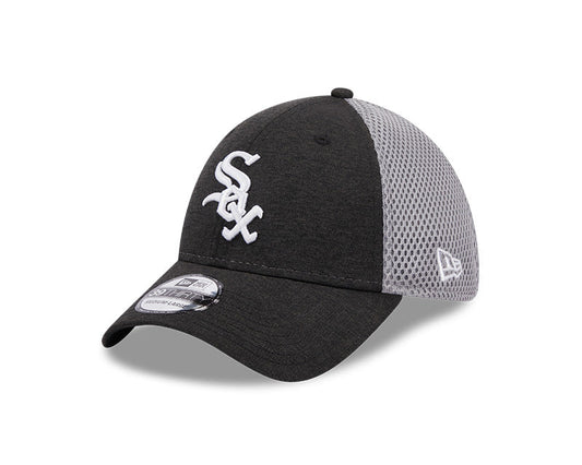 Chicago White Sox New Era Gray Shadowed Neo 39THIRTY Flex Fit Hat