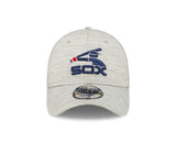 Chicago White Sox Cooperstown Distinct New Era Gray 39THIRTY Performance Flex Fit Hat - Pro Jersey Sports