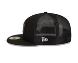 Chicago White Sox New Era Black 2023 Batting Practice Trucker 59FIFTY Fitted Hat - Pro Jersey Sports