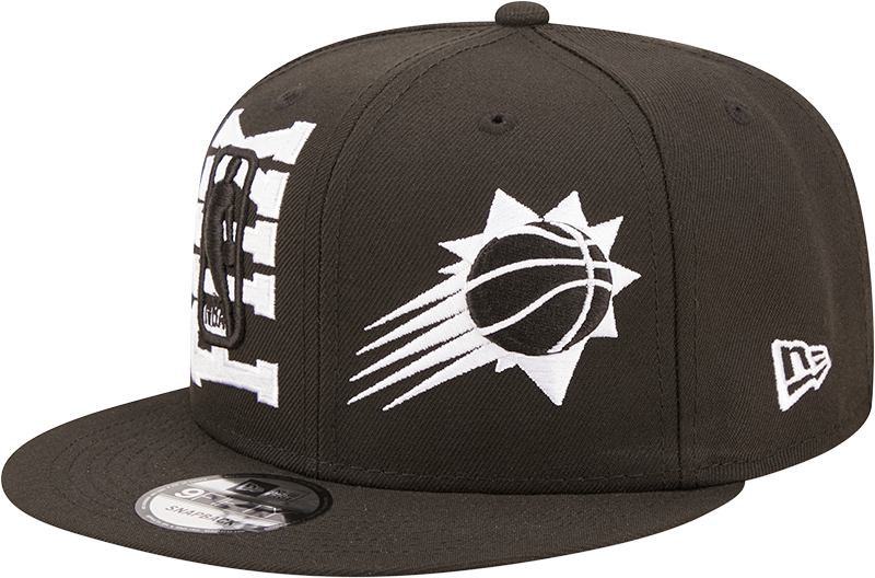 Phoenix Suns New Era Black 2022 NBA Draft 9FIFTY Snapback Hat