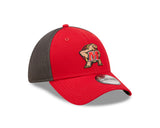 Maryland Terrapins New Era Red/Graphite Team Neo 39THIRTY Flex Hat - Pro Jersey Sports