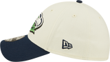 Men's Seattle Seahawks New Era Action Chrome/Navy 2022 Sideline 39THIRTY Flex Hat - Pro Jersey Sports