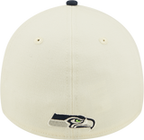 Men's Seattle Seahawks New Era Action Chrome/Navy 2022 Sideline 39THIRTY Flex Hat - Pro Jersey Sports