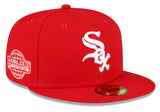 Chicago White Sox Classic Scarlet 2005 World Series New Era 59FIFTY Fitted Hat - Pro Jersey Sports