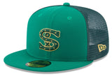 Chicago White Sox New Era St. Patrick's Day Kelly Green Trucker 59FIFTY Fitted Hat - Pro Jersey Sports