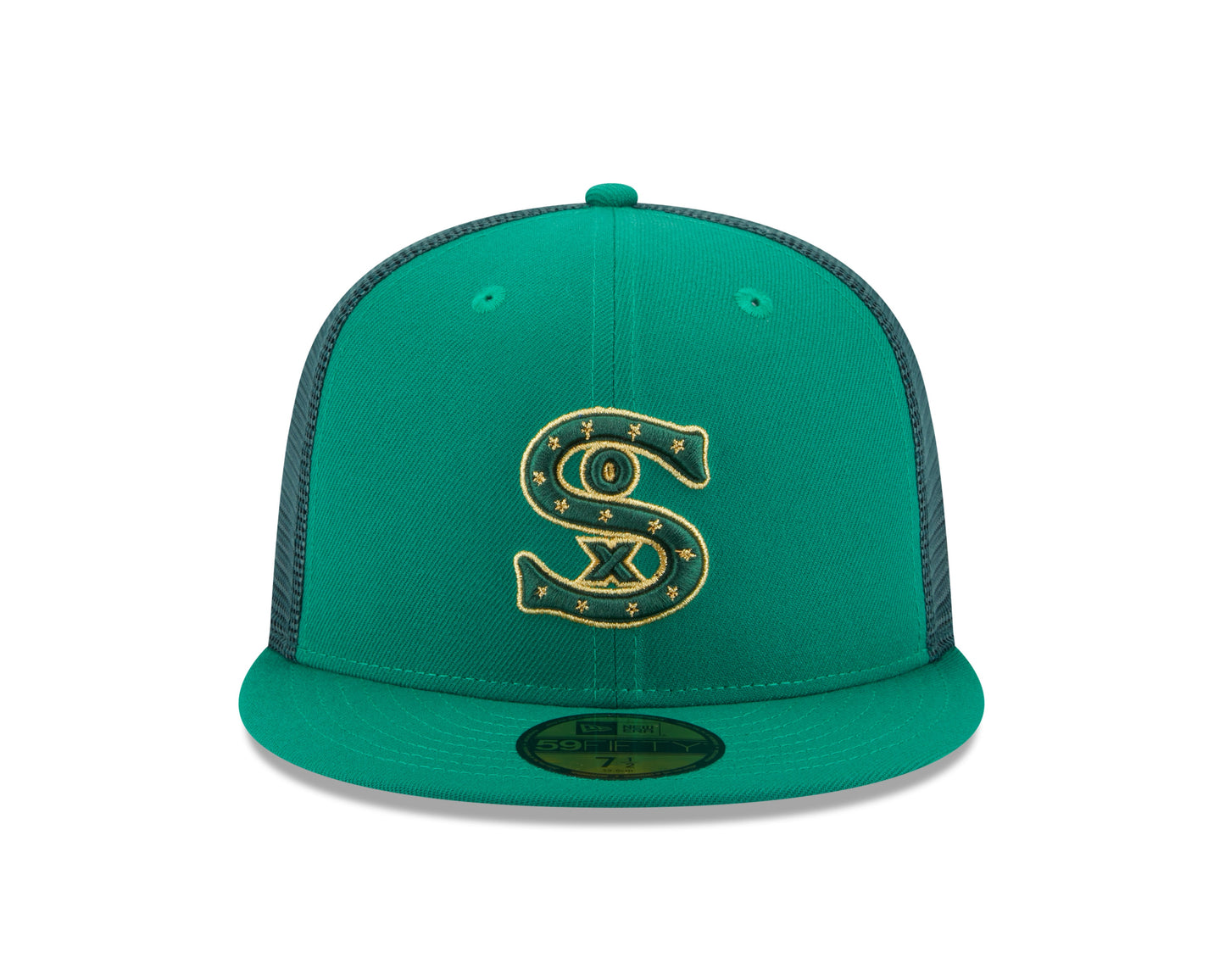 Chicago White Sox New Era St. Patrick's Day Kelly Green Trucker 59FIFTY Fitted Hat