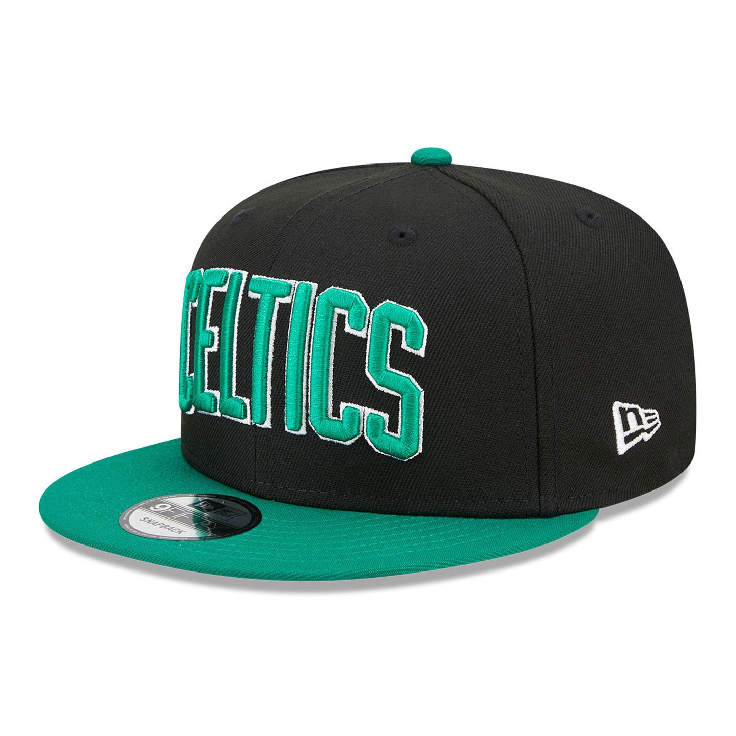 Boston Celtics New Era 2024 Black Statement Edition 9FIFTY Adjustable Hat