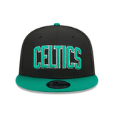 Boston Celtics New Era 2024 Black Statement Edition 9FIFTY Adjustable Hat - Pro Jersey Sports