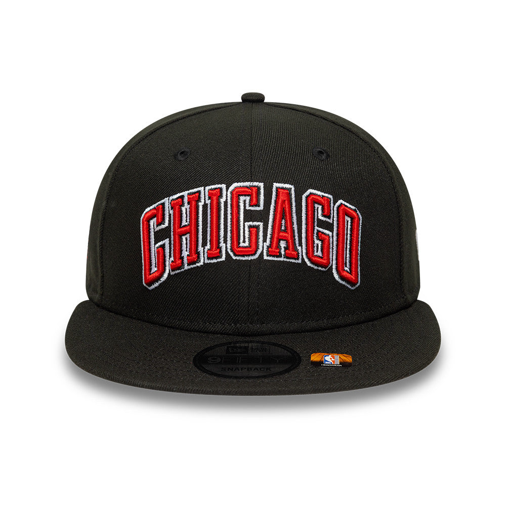 Chicago Bulls New Era 2024 Black Statement Edition 9FIFTY Adjustable Hat