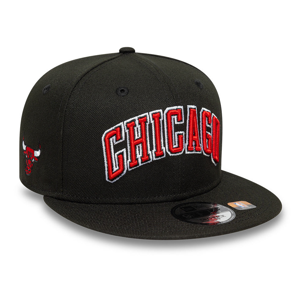 Chicago Bulls New Era 2024 Black Statement Edition 9FIFTY Adjustable Hat