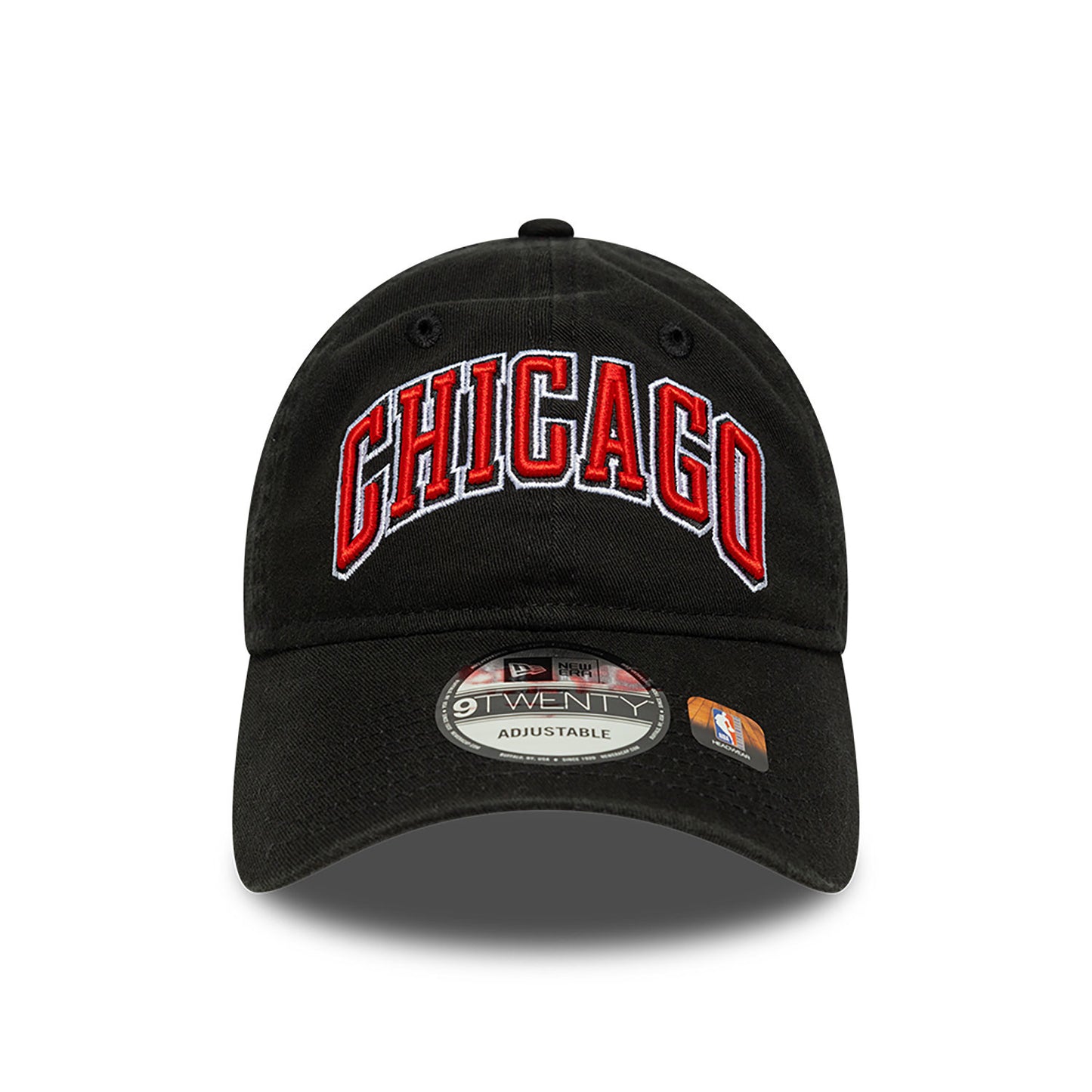 Chicago Bulls NBA Black New Era Statement Edition 9TWENTY Adjustable Hat