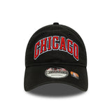 Chicago Bulls NBA Black New Era Statement Edition 9TWENTY Adjustable Hat - Pro Jersey Sports