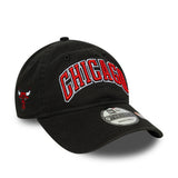 Chicago Bulls NBA Black New Era Statement Edition 9TWENTY Adjustable Hat - Pro Jersey Sports