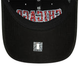Chicago Bulls NBA Black New Era Statement Edition 9TWENTY Adjustable Hat - Pro Jersey Sports
